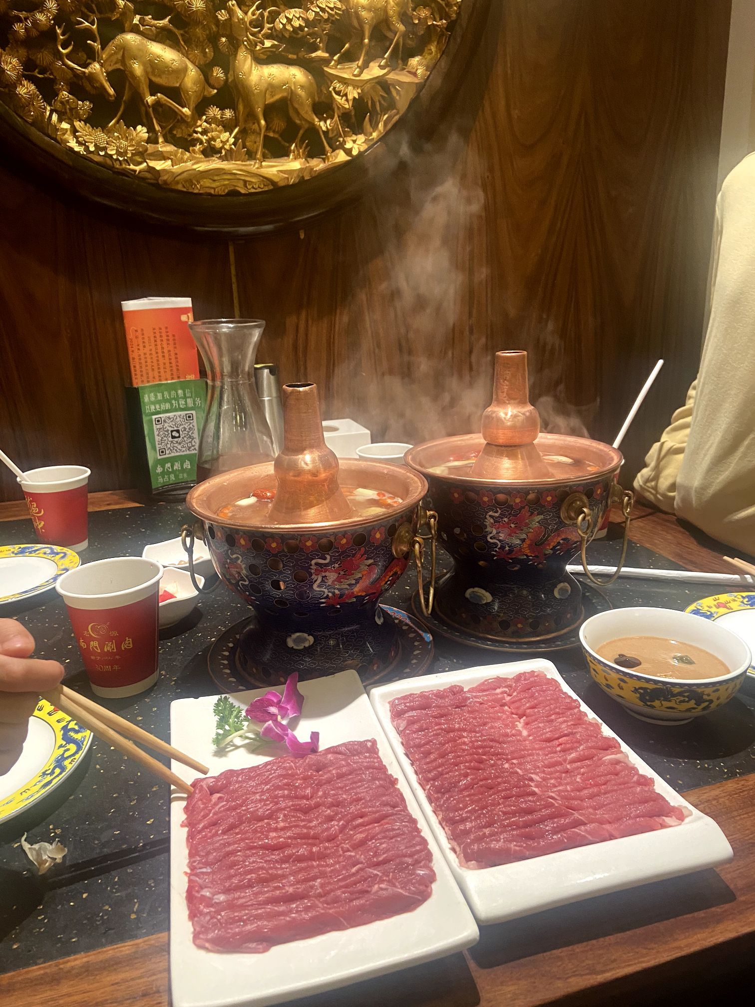 南门涮肉 · 铜锅涮肉菜品实拍